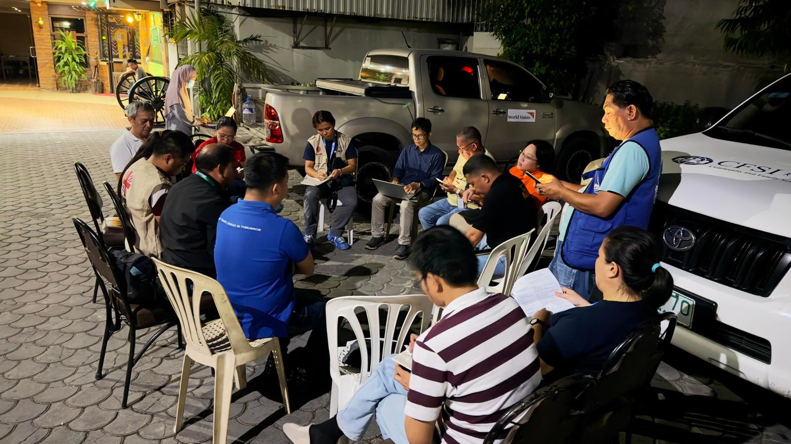 PINGON joint rapid needs assessment 9-12 June 2026 after the magnitude 7.8 Sarangani earthquake.